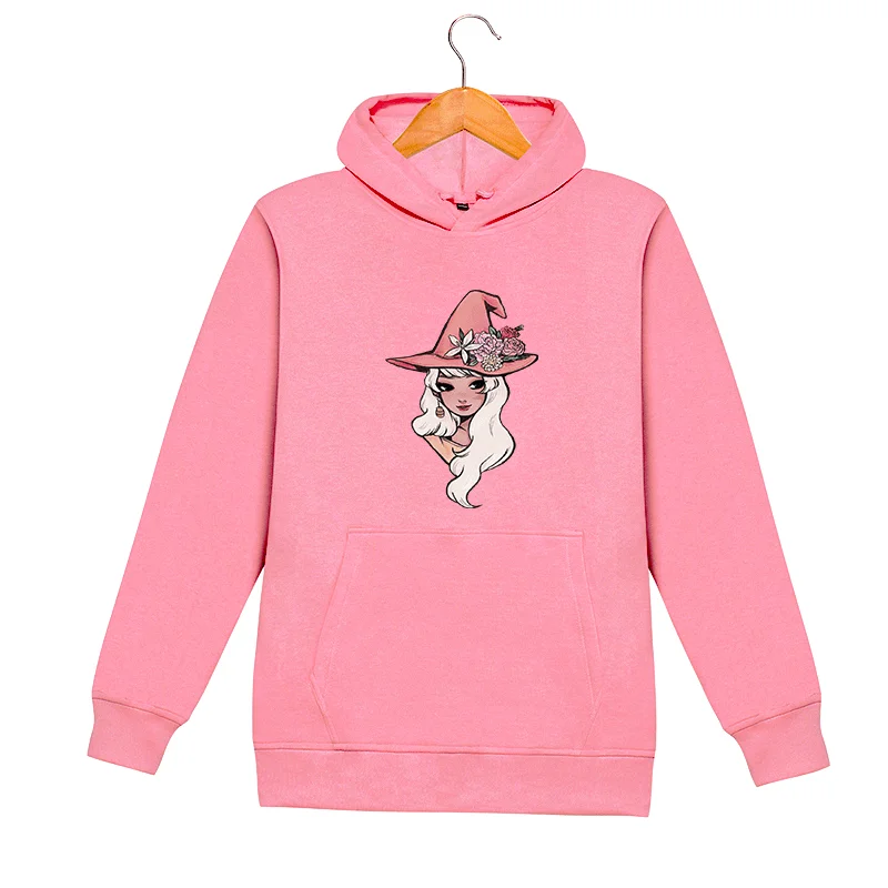 Women Autumn Winter Cute Cartoon Print Hoodies Casual Loose Sport Pullovers Hooded Fleece Pocket Sweatshirt Plus Size Tops Women Autumn Winter Cute Cartoon Print Hoodies Casual Loose Sport Pullovers Hooded Fleece Pocket Sweatshirt Plus Size Tops