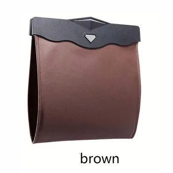 

Car Organizer Backseat Storage Bag Magnetic Auto Pocket Holder Car Accessories Car Trash Bin Garbage Can Dustbin Car Bag
