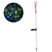 

1 PC Outdoor LED Solar Fairy Light Lawn Outdoor Dandelion Lamp Light Waterproof LED Solar Light for Garden Patio Holiday