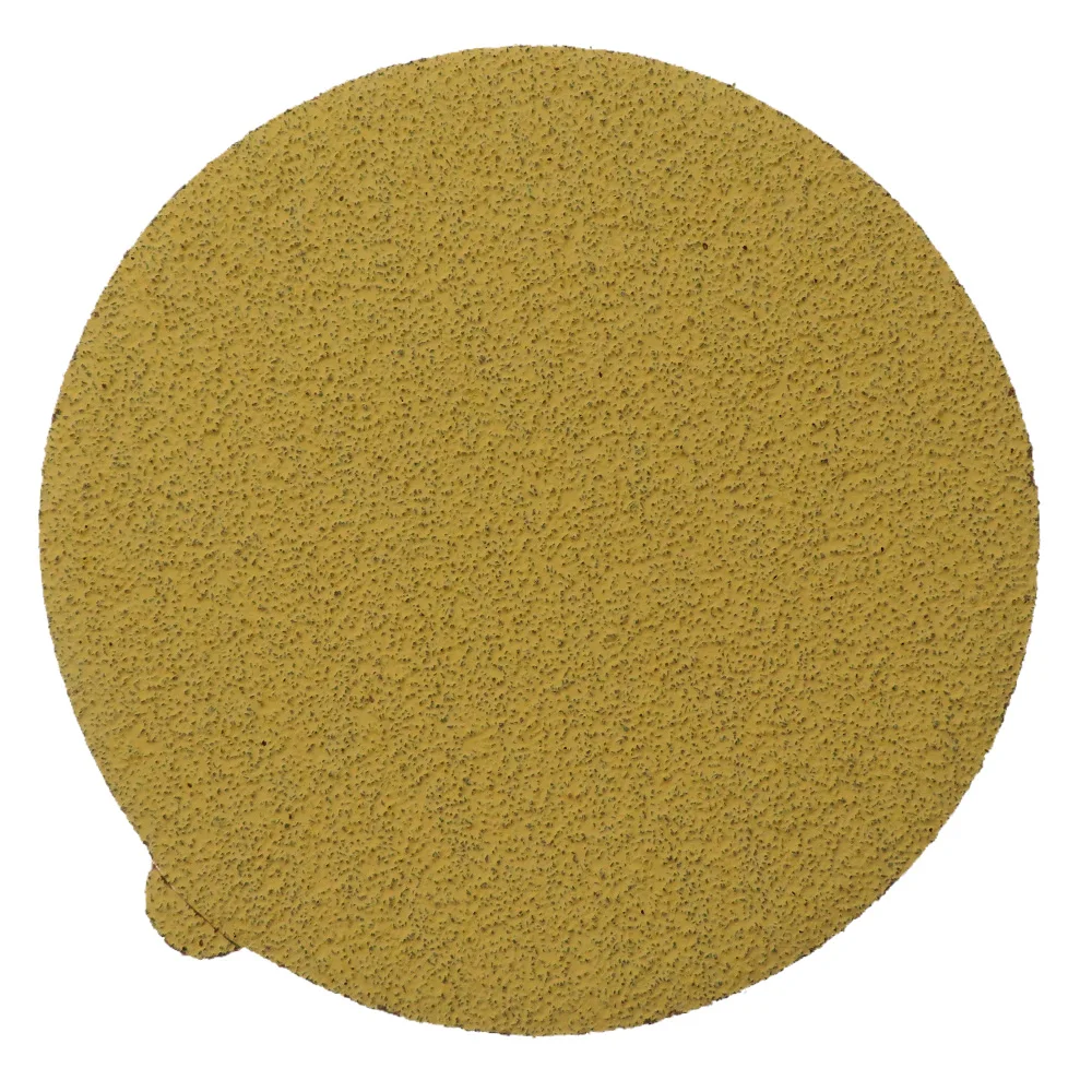 

Gold Color Sandpaper - 5inch 125mm Sanding Discs Aluminium Oxide 60 to 1000 Grits Hook and Loop for Polishing & Grinding