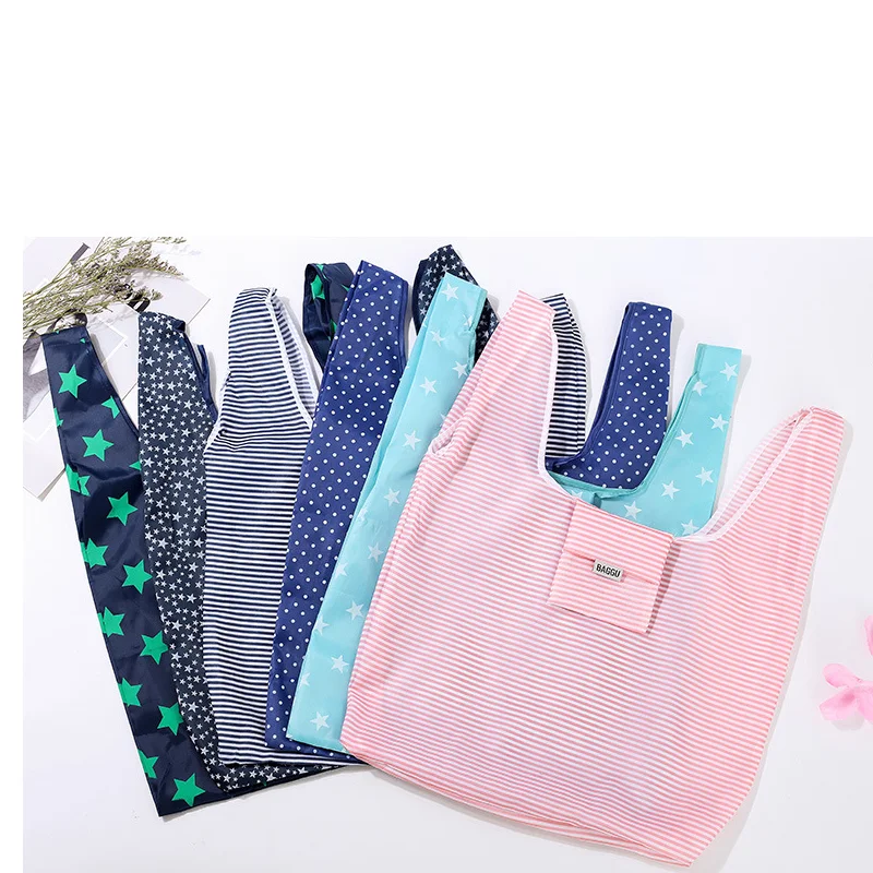 

Waterproof Oxford Reusable Shopping Bags Women Foldable Tote Bag Portable Cloth Eco Grocery Bag Folding Large Capacity Handbags