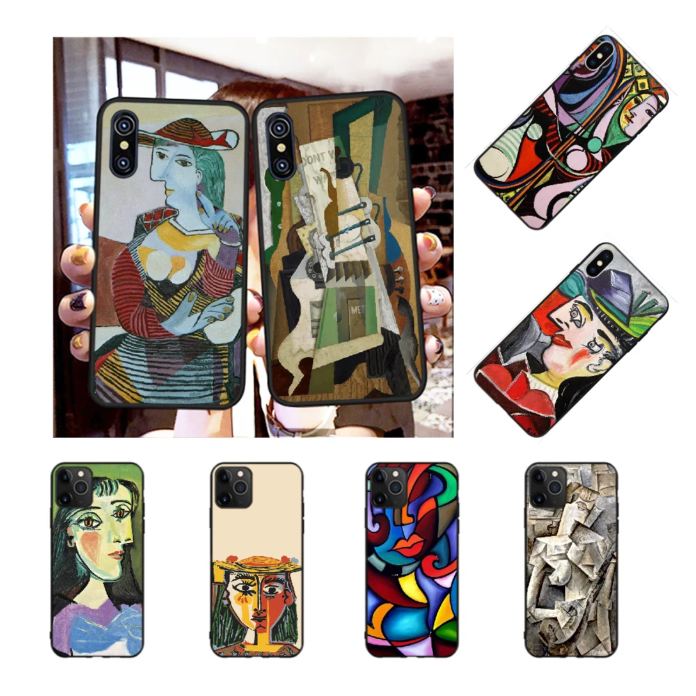 Nbдруикай Пабло Пикассо абстрактное искусство DIY Роскошный чехол для телефона iPhone