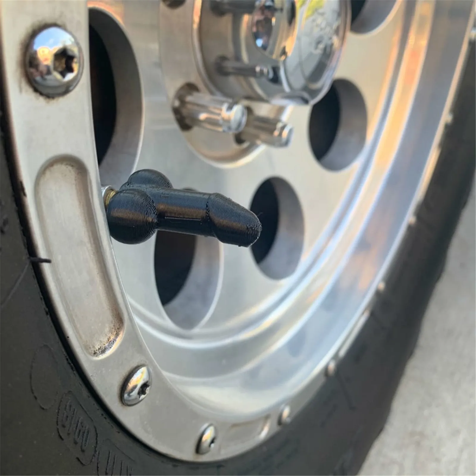 4Pcs Bike Wheel Tire Covered Car Motorcycle Truck universal Tube Tyre Bicycle Prank Penis Shaped cap- 4 Pack | Автомобили и