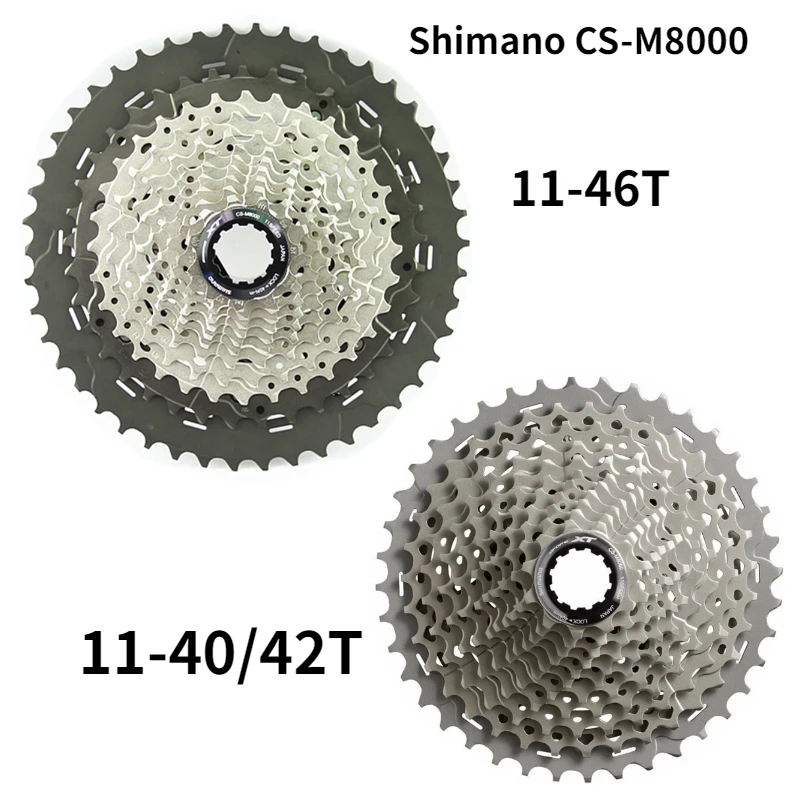 SHIMANO Deore XT CS M8000 Cogs Freewheel горный велосипед MTB 11 скоростей кассета Звездочка 11-40T 11-42T