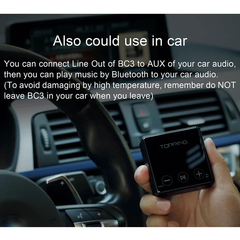TOPPING BC3 ES9018Q2C DAC Bluetooth 5.0 LDAC