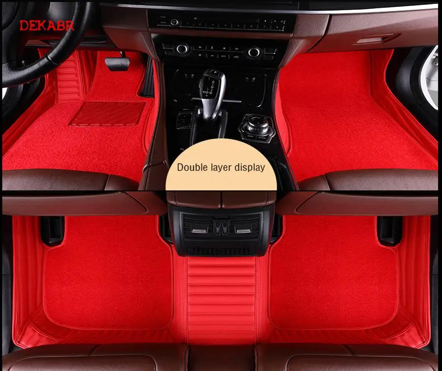

New double layer Custom car floor mats for chery tiggo t11 2007-2018 auto accessories car mats