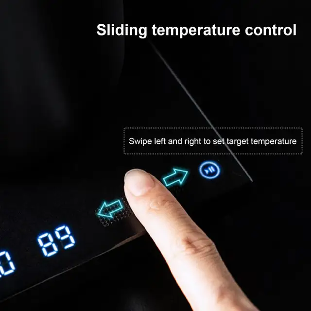 80% S 600 Ml/800 Ml Rozsdamentes Acél Elektromos Vízforraló Hosszú Szájjal És Keskeny Szájjal, Kávéfőző, Tea Hőmérséklet - Image 5