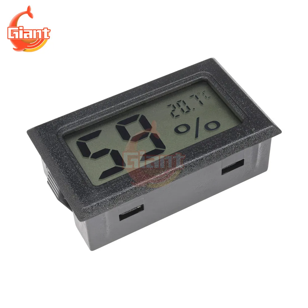 Indoor Mini LCD Digital Thermometer Hygrometer Convenient Temperature Sensor Humidity Meter Gauge Instruments