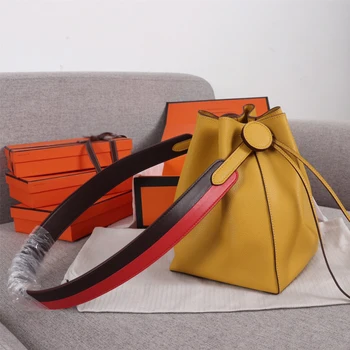 

High-quality Women's drawstring shoulder multi-purpose bucket bag luxury designer Tasche Large-capacity shopping bags