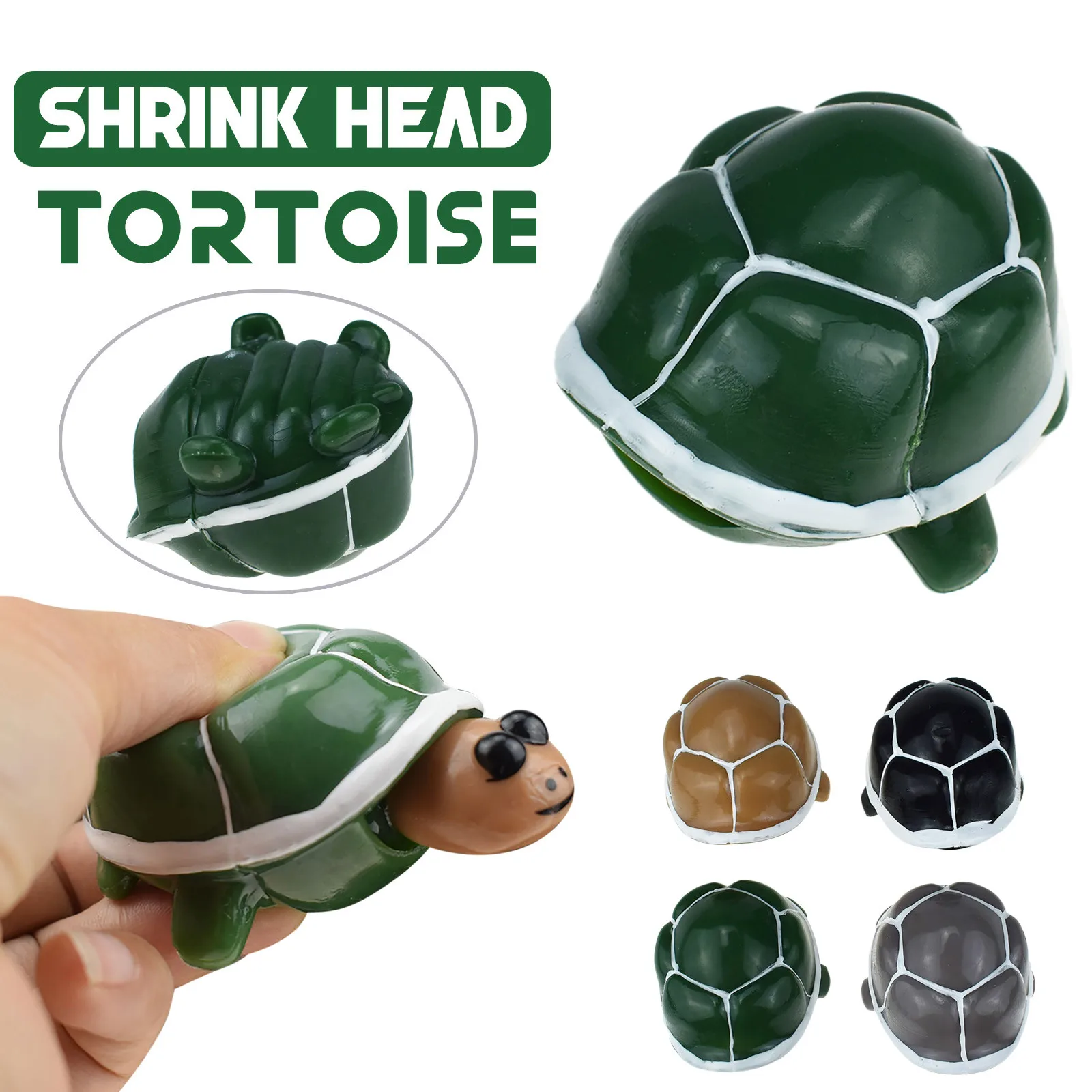 

Toys for children Novelty Toys Cute Simulation Tortoise Toy Pinch Weird Squeeze Stress Relief Games Educational Toys