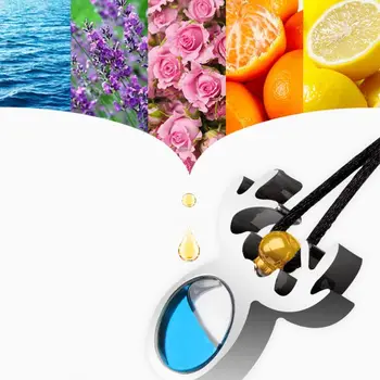 

Suspended Perfume Car Aromatherapy Pendant Air Conditioning Outlet Metal Bottle G99F