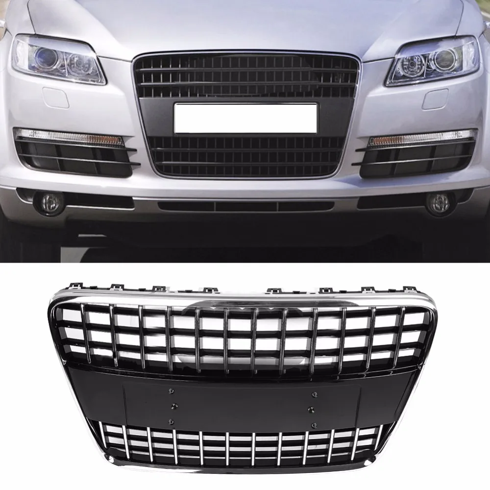 Решетка переднего бампера, решетка капота для Audi Q7 2010 2011 2012 2013 AU1200127, Стайлинг автомобиля Для Q7, стильные автомобильные аксессуары