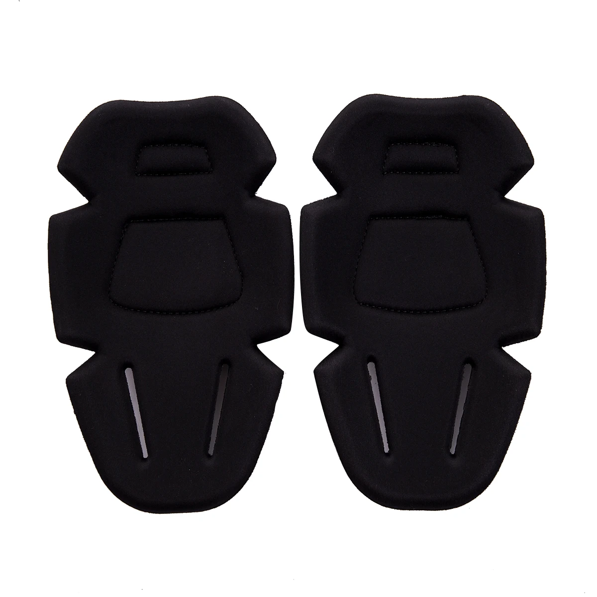 1 Pair Military Tactical Knee Pads Protective Combat Pads Protector Gear Outdoor Elbow Knee Support Pad - Цвет: Черный