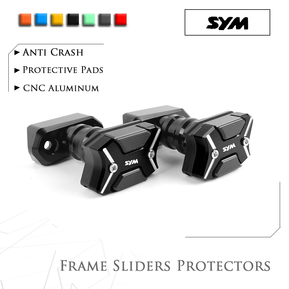 Мотоцикл с ЧПУ алюминиевая рама слайдер Crashpads протектор Щитки Для SYM SB300