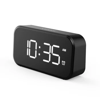 

Digital Alarm LED Clock Snooze Table Clock Electronic Clock Desk Alarm Clock USB Timer Calendar Smart Clock Function Desk Alarm