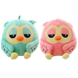 Búho de peluche de 2 colores para niños, 2022, 20CM