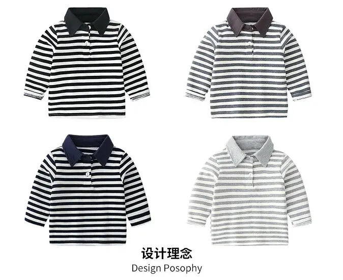 XIAO/Детская рубашка новая маленькая одежда с длинными рукавами г. г. Мужская рубашка# KT