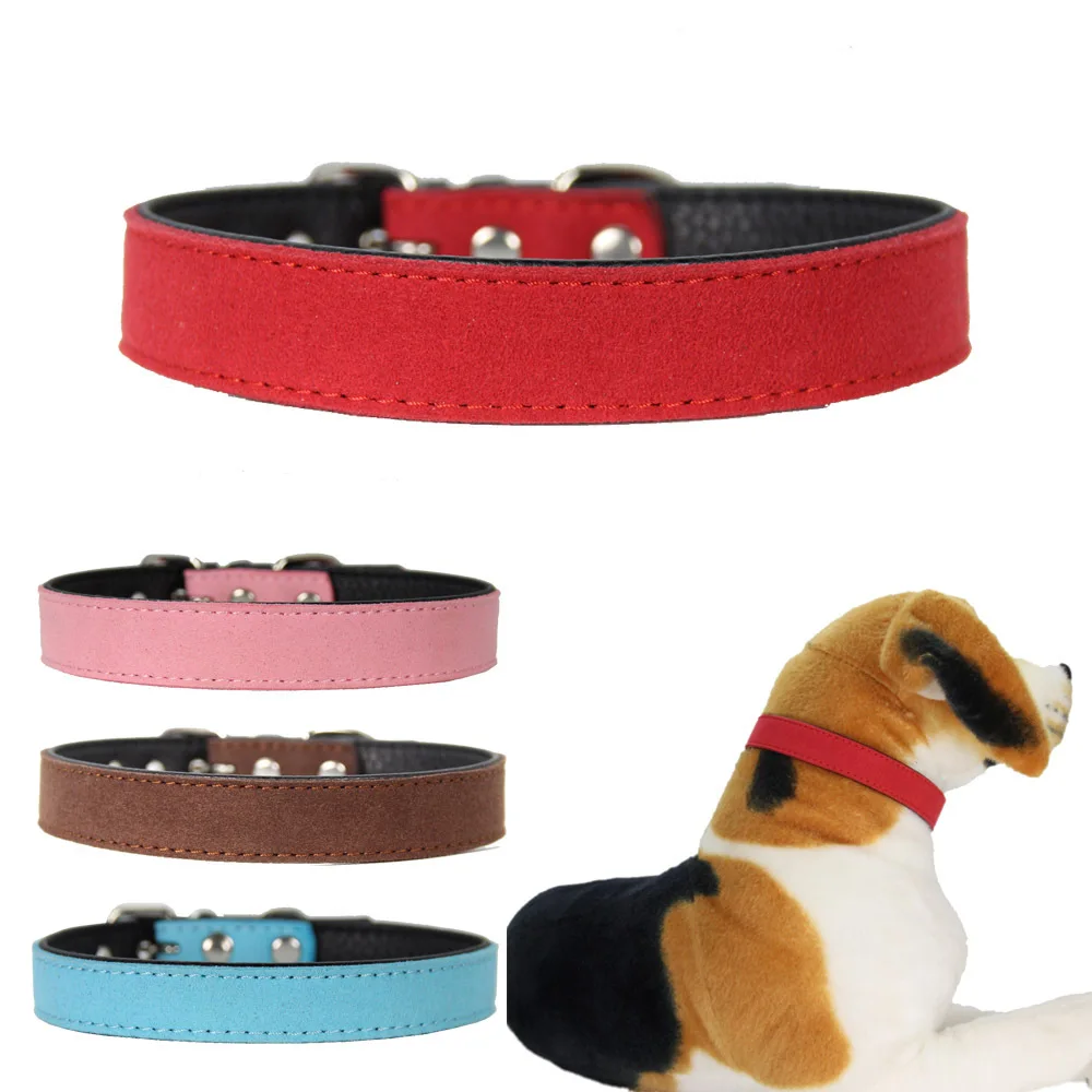 

Pet Dog Collar Leather Adjustable Dogs Cats Collars Control Handle Training Pet Puppies Kittens Collar Pet Supplies Products