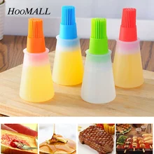 1 шт для выпечки жидкое масло ручка для торта кисточка для масла, хлеба, выпечки принадлежности для барбекю безопасная кисточка для смазывания кухонного силиконового масла