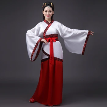 

Woman Hanfu Chinese Traditional Tang Suit Robe Cosplay Costume Adult Performance Stage Dance Dress Cheongsam Outfit Clothing Set