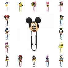 17 шт./компл. Микки Минни закладки бумажные зажимы для офиса канцелярские товары DIY украшения для подарки для детей