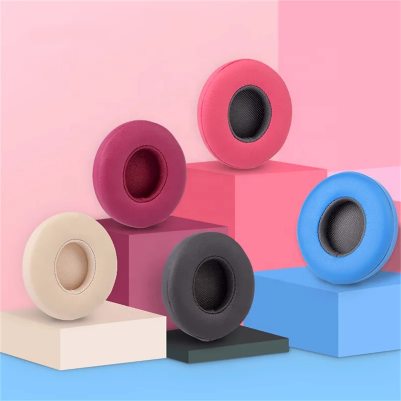 

2Pairs Replacement Earpads for Beats Solo 2.0 3.0 Solo 2 3 Wireless Headphone Ear Cushions Ear Pads Pillow