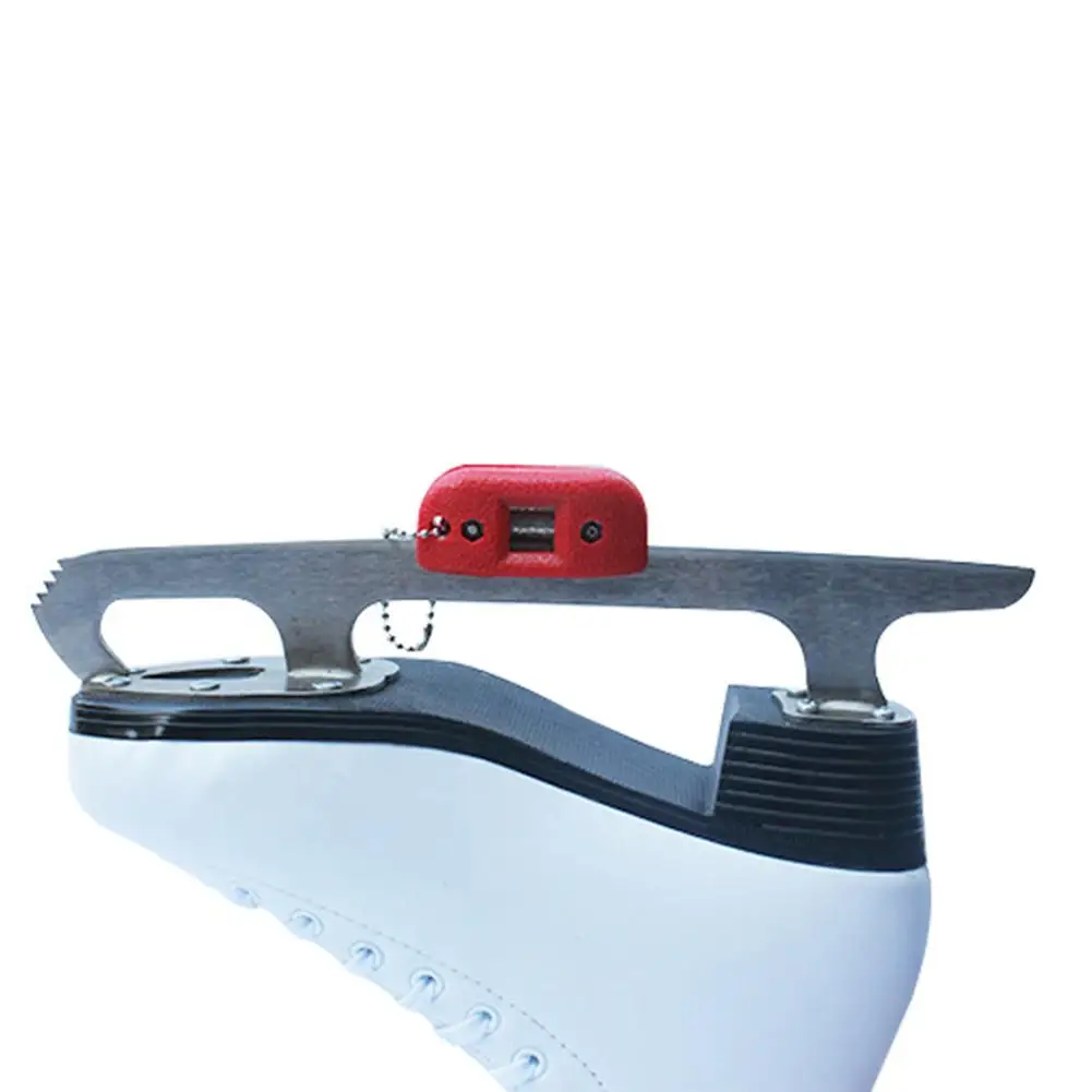 Точилка для обуви точилка с белым песчаником хоккея шайбой двухсторонняя