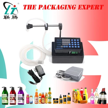 

Electrical Liquid Filling Machine Mini Bottled Water Filler Digital Pump For Perfume Drink Water Milk Olive Oil Free Shipping
