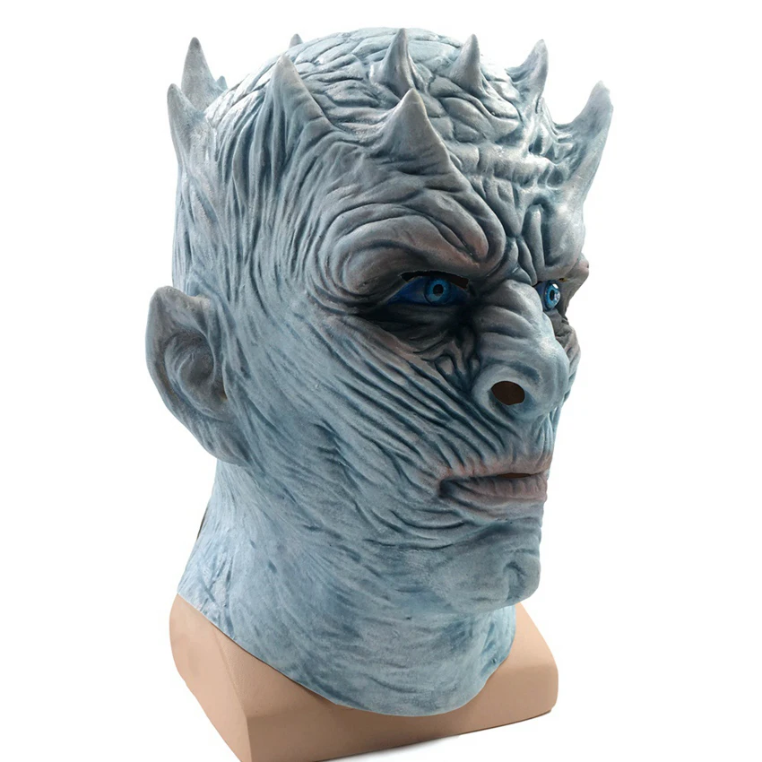 Game Of Thrones Halloween Mask Night's King Walker Face NIGHT RE Zombie Latex Mask Adults Cosplay Throne Costume Party Mask