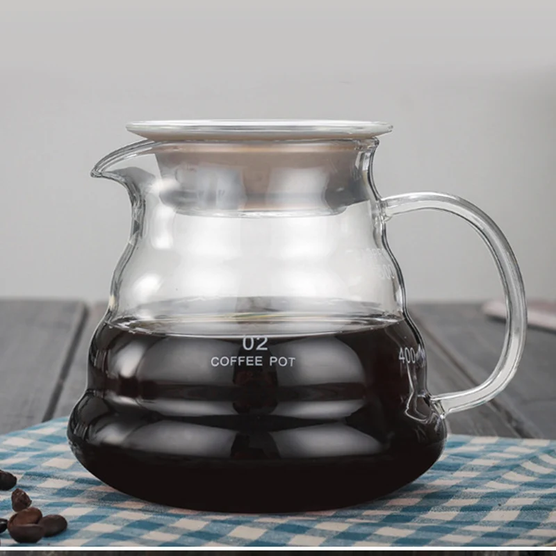 Cloud Shaped Glass Coffee Kettle Pot Heat Resistant Teapot Reusable Pot Utensils 360/600/800ml coffee pot,coffee kettle