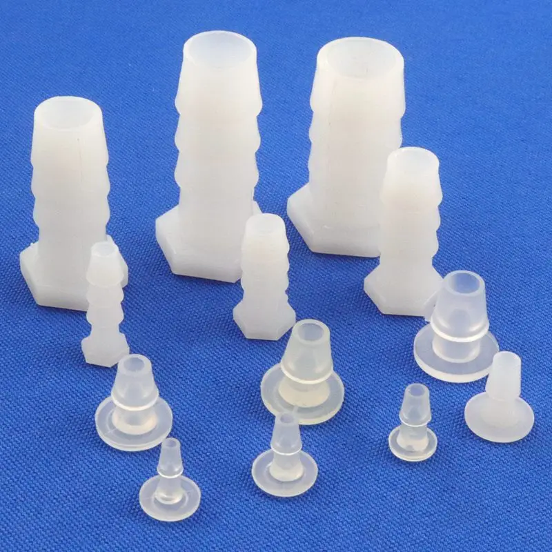 

200~5pcs 2.4~14mm Hose Plug Micro Irrigation Fittings Aquarium Air Pump Aerator Soft Pipe End Cap End Stop Connectors
