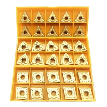 

30PCS CNMG 431 + WNMG 431 + TNMG 331 CNC Lathe Indexable Solid Carbide Turning Insert Blade for Lathe Turning Tool Holder for Th