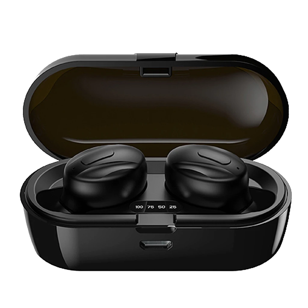 Wireless Earbuds Bluetooth 5 0 with Charging Case Waterproof TWS Stereo Noise Cancelling Headphones in Ear Built in Mic Headset