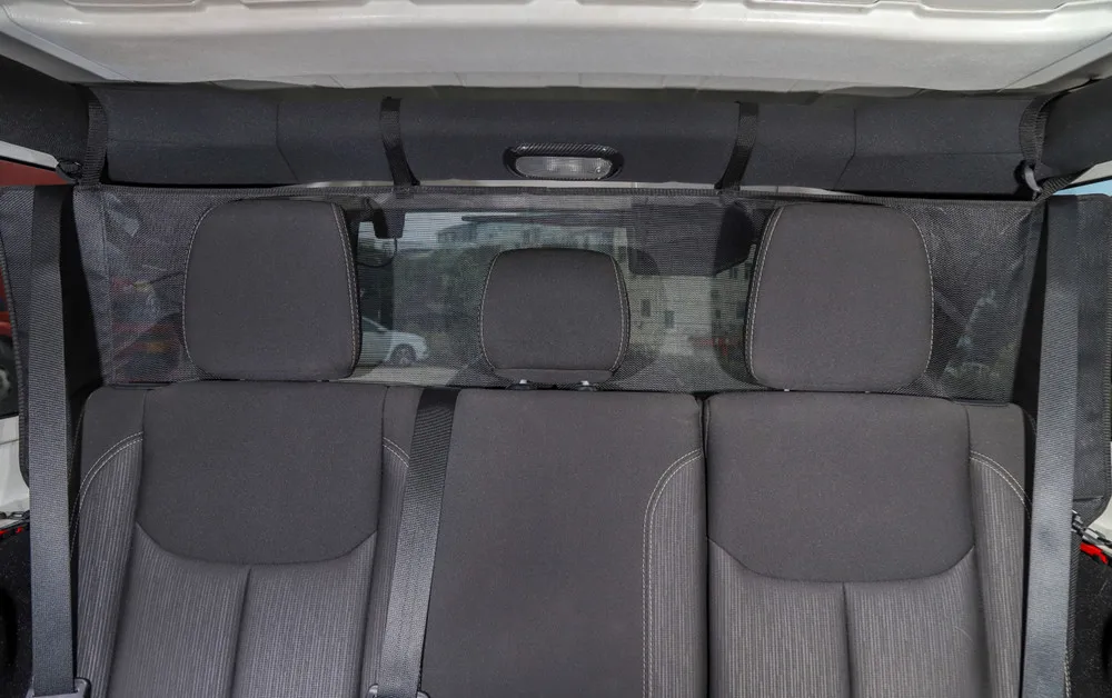 Sansour для Jeep Wrangler JK 2007- автомобильный ботинок Pet разделительная сетка забор безопасный барьер для собак в машину Pet изоляция сеть безопасное вождение