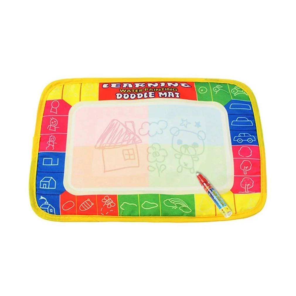 OCDAY Baby Kids Water Drawing Board with Magic Pen Doodle Painting Picture Play Mat Toys for Children Gift | Игрушки и хобби