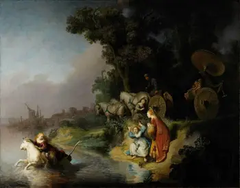 

Rembrandt The Abduction of Europa Art Print Poster oil paintings canvas For Home Decor Wall Art