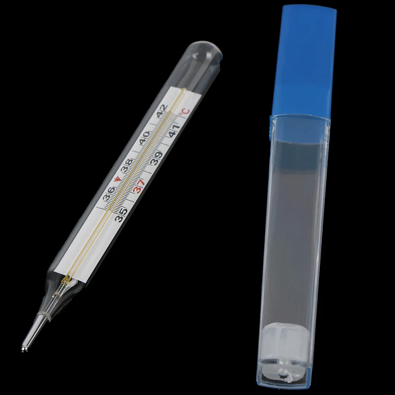 Medical Mercury Glass Thermometer Large Screen Clinical Medical Temperature Tool Drop Shipping