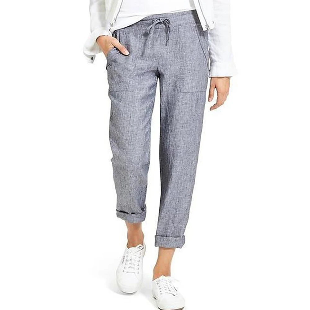 New Cotton Linen Pants Women Trousers Loose Casual Solid Color Women's Harem Pants Female Capris Summer Autumn Pants Hot Brand New Cotton Linen Pants Women Trousers Loose Casual Solid Color Women's Harem Pants Female Capris Summer Autumn Pants Hot Brand