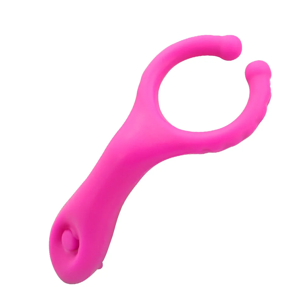 Ring Male Scrotum Bind Delay Ejaculation Sleeve for Female Vibrators Clit Erotic Sex Toys for Wo_voghion.com