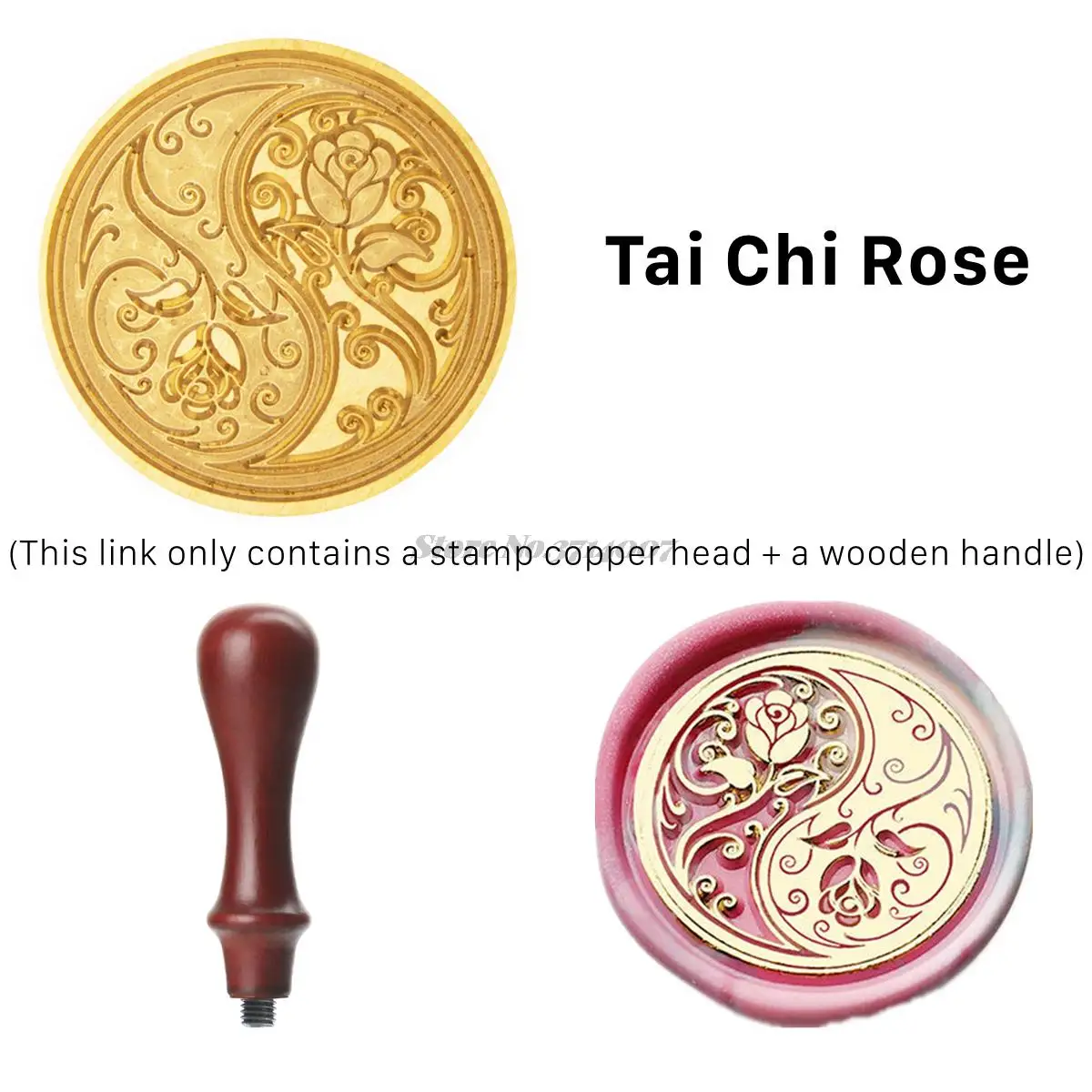 2022 Plant Rose Flower Wax Seal Stamp Retro Life Tree Cat Butterfly Antique Scrapbooking HEAD Wedding Decorative Invitation 