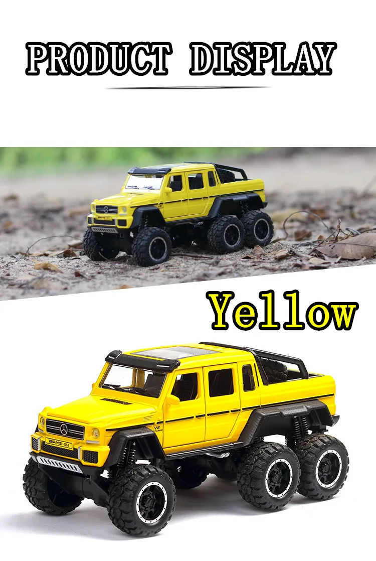 1:32 Mercedes-Benz G63 звук и легкий ремень тяга-назад автомобиль литая модель машины образец прикладного искусства украшения Коллекция игрушек инструменты