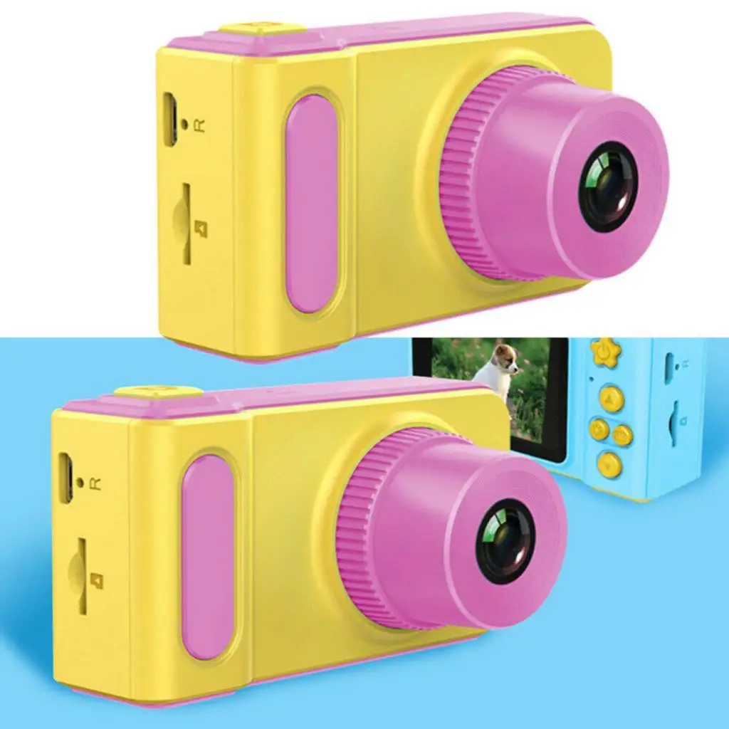 Children's Camera 720P HD Screen Camera Video Toy Kids Cartoon Cute Camera Outdoor Photography kids mini child camcorder
