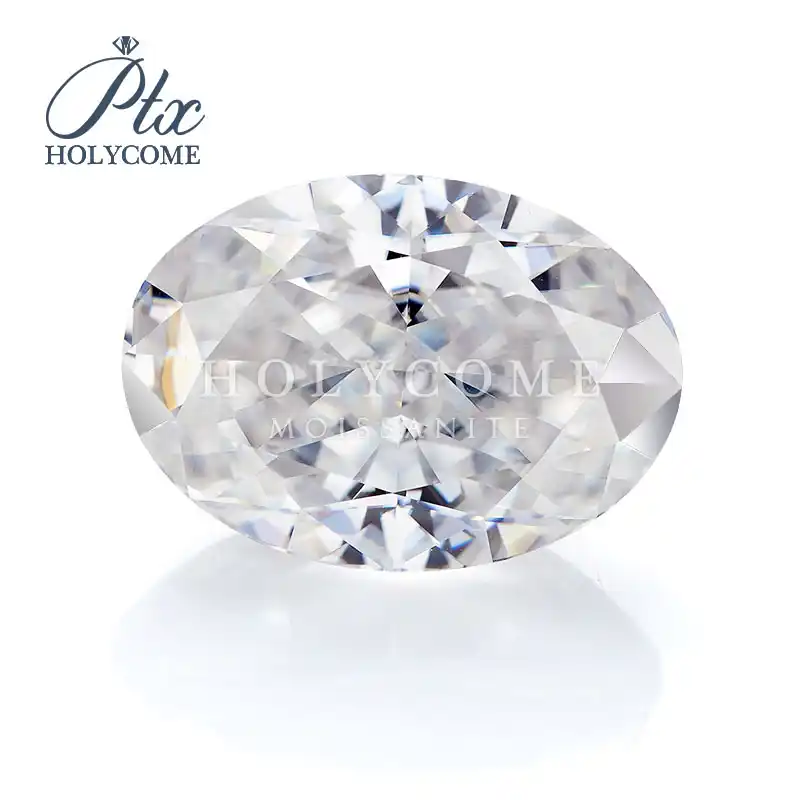 5 5x8mm Hot Sale Gra Crushed Ice Oval Cut D Vvs1 For Moissanite Diamonnd Ring Wholesale Brilliant Cut Moissanite Supplier Aliexpress