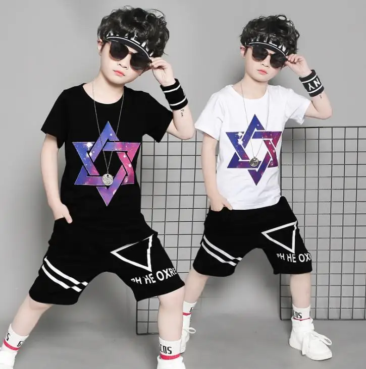 Комплект хлопковой одежды для мальчиков на Возраст 3-14 лет | Детская одежда и