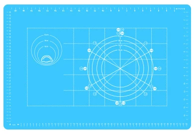 Многоразовый силиконовый коврик для выпечки Эко-коврик для раскатки теста большой антипригарный коврик для духовки Кондитерские аксессуары инструменты новые - Цвет: Blue 40x60cm