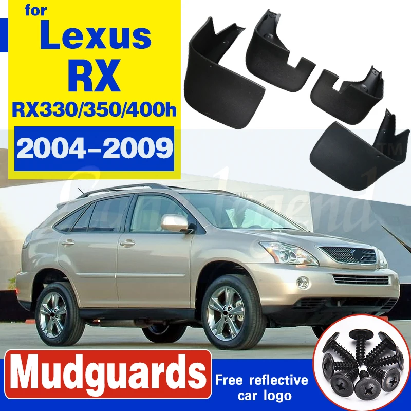 Брызговики для Lexus RX RX330 RX350 RX400h 2004 2009|Грязезащита| |