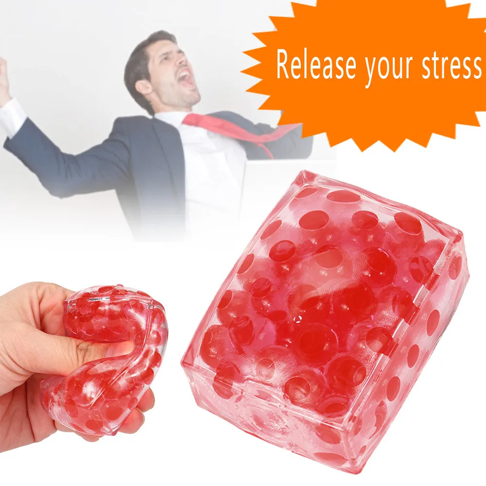 Squishies антистресс снятие стресса шарик мягкие Забавные игрушки сжимаемая силиконовая форма для кубиков Прямая поставка головоломка мягкие животные