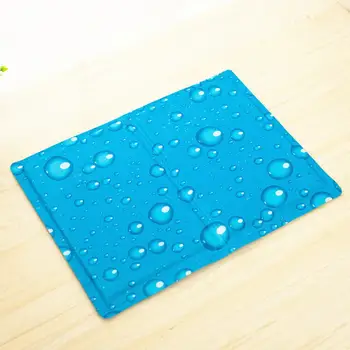 

Pet Cooling Cushion PVC Dog Cooling Mat Pet Cold Gel Pad Soft Heat Relief Cartoon Pictures Cat