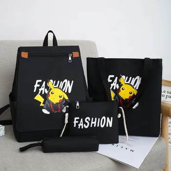 

Middle Schoolbag Japanese canvas backpack preppy style Girl Large Capacity Bags Flip Kids Bags Student Schoolbags Fashion Travel