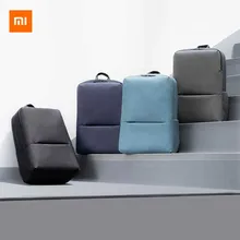 Xiaomi Mijia классический деловой рюкзак 2 уровня 4 водоотталкивающий декомпрессионный амортизационный 15,6 дюймовый компьютерный деловой рюкзак